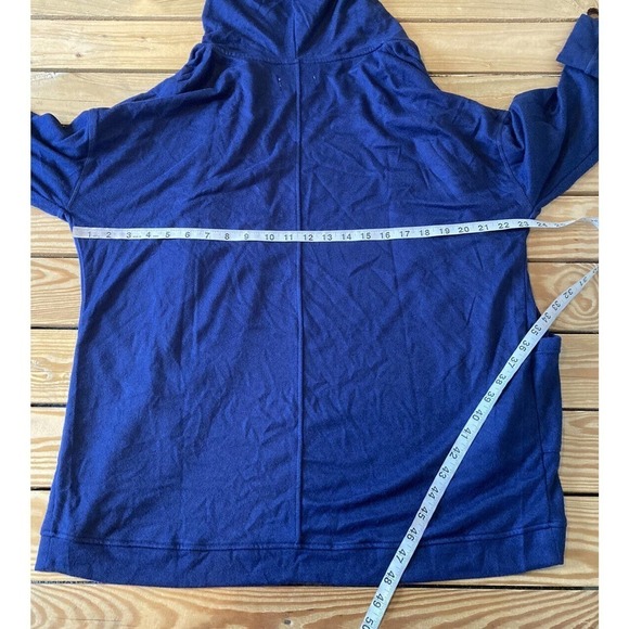 NEW Koolaburra By UGG Brushed Comfy Knit Cardigan Wrap Size Medium Women’s Navy - Picture 7 of 9